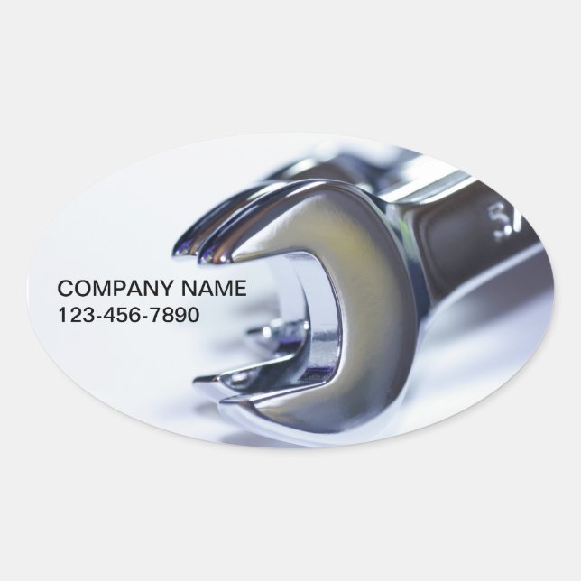 Pegatina Ovalada Pegatinas de automoción (Anverso)