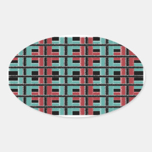 Pegatina Ovalada Pegatinas de colonización