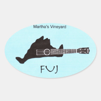 Pegatina Ovalada PEGATINAS de FUJ