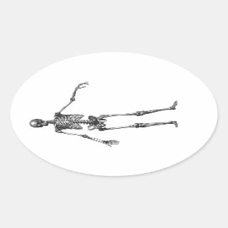 Pegatina Ovalada Pegatinas de Halloween