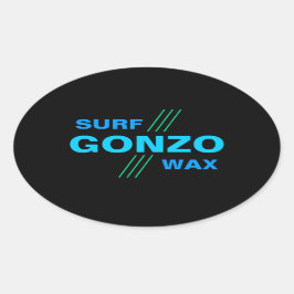 Pegatina Ovalada Pegatinas GONZO SURF WAX (4)