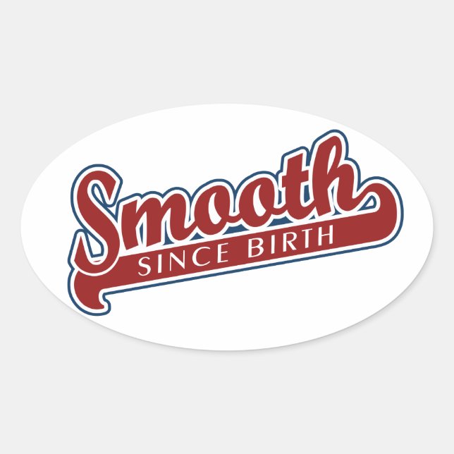 PEGATINA OVALADA PEGATINAS PERSONALIZADOS SMOOTH (Anverso)