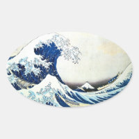 Pintura japonesa "La gran ola" de Hokusai