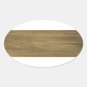 Pegatina Ovalada placa de metal sucia clavada del oro