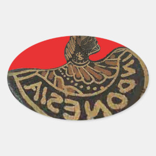 Pegatina Ovalada Producto personalizar