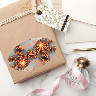 Pegatina Ovalada Que tengas un día mejor y una noche mejor