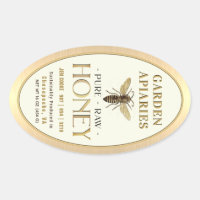 Queen Bee 16 oz Queenline Jar Raw Honey Gold