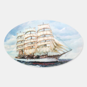 Pegatina Ovalada Regata Cutty Sark/Cutty Sark Tall Ships' Race