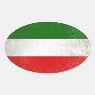 Pegatina Ovalada Renania del Norte-Westfalia