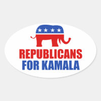Republicanos por elefante Kamala Harris