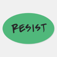 Resist Stickers-4 por hoja verde