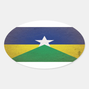 Pegatina Ovalada Rondonia