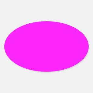 Pegatina Ovalada Rosa