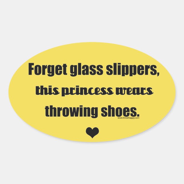 Pegatina Ovalada Shot Put, Discus, Pegatinas de Javelin Throw (Anverso)