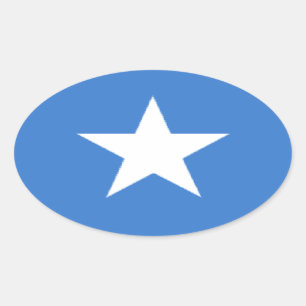 Pegatina Ovalada Somalia