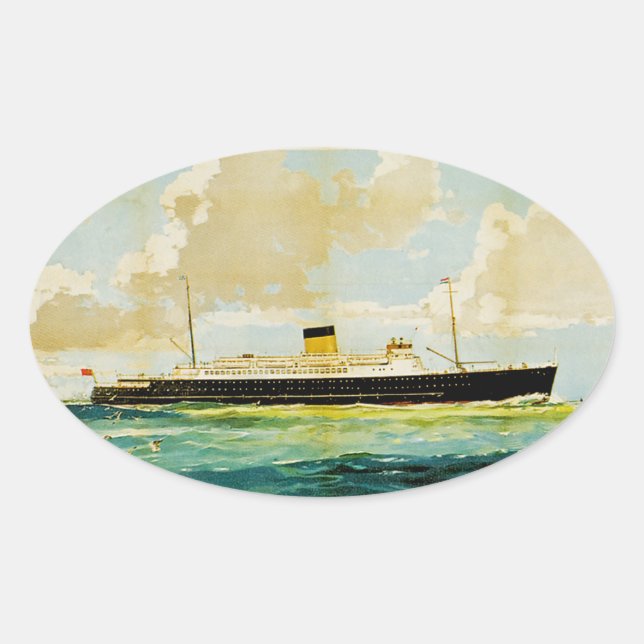 Pegatina Ovalada ss Arnhem (Anverso)