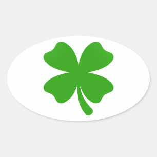 Pegatina Ovalada st patricks obstruyen la emoji