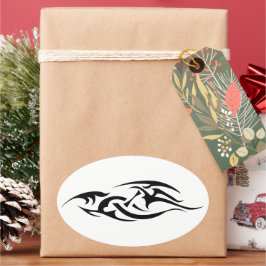 Pegatina Ovalada Sticker