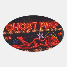 Pegatina Ovalada Sticker