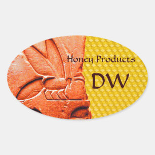 PEGATINA OVALADA SUMINISTROS ANTIGÜEDADES EGIPCIAS DE AZOTE DE AZOT