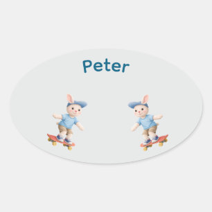 Pegatina Ovalada Sweet Collection