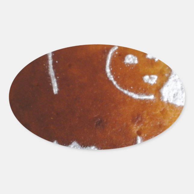 Pegatina Ovalada Thomas Train (Anverso)