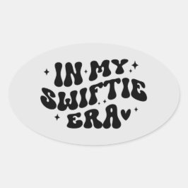 Pegatina Ovalada Tipo de texto