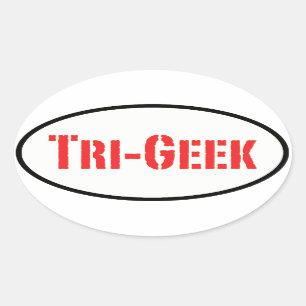 Pegatina Ovalada trigeek