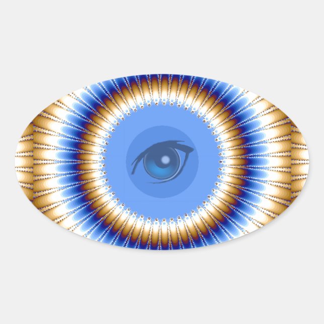 Pegatina Ovalada Visión_ (Anverso)
