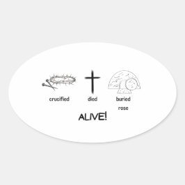 Pegatina Ovalada ¡VIVA! Pegatinas Oval 20 por hoja