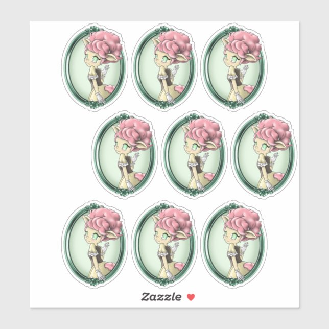 Pegatina ovino (Hoja)