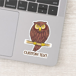 Pegatina Owl Personalizado