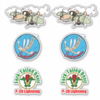 P-38 Personalizado, P-38 Snafuperman y Diablo con 