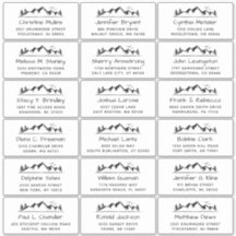 Pacific Mountain Large Boda Guest Address