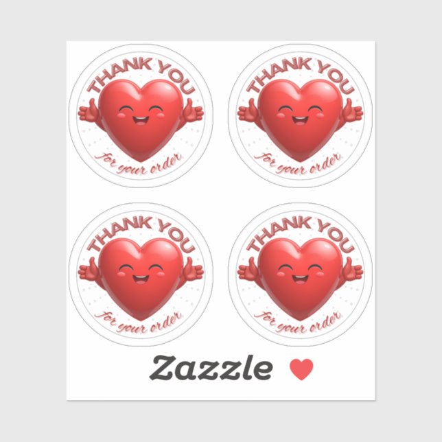 Pegatina Packaging Labels Stickers Sheet of 4 (Hoja)