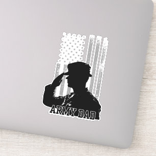 Pegatina Padre del ejército