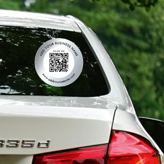 Pegatina Página web del código QR para empresas Decretos de