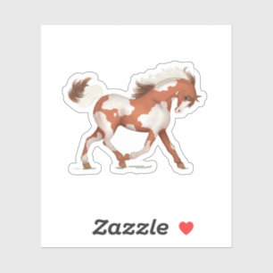 Pegatina Paint Pony Overo Skewbald Pinto Horse