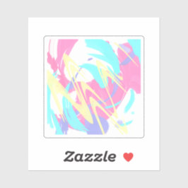 Pegatina Paint Splatt Resumen Arte