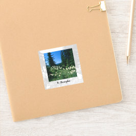 Pegatina Paisaje sacerdote personalizado