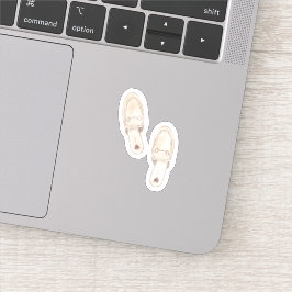 Pegatina paja de color de agua toboganes de zapatos de Gucc