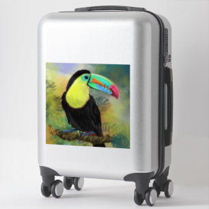 Pegatina Pájaro Toco Tropical Toco Toucan Exótico - Pintado
