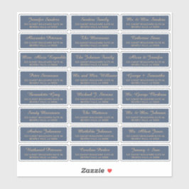 Pegatina Palabras selectas de los invitados individuales de