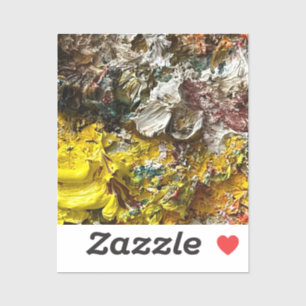 Pegatina Paleta del artista #1