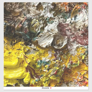 Pegatina Paleta del artista #1