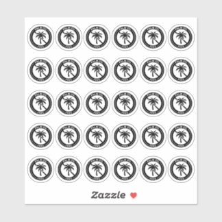 Pegatina Palm Oil Free Wedding Place Card Mini Food Allergy