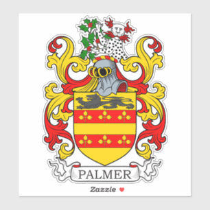 Pegatina Palmer Family Crest