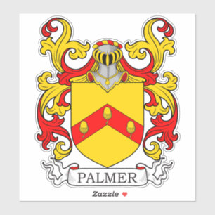 Pegatina Palmer Family Crest