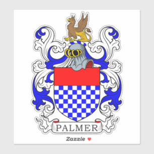 Pegatina Palmer Family Crest