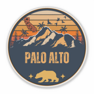 Pegatina Palo Alto, California